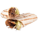 Mixed Kebab Meat Wrap 