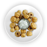 4 Pcs Battered Mushroom 