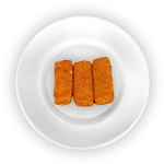 Kids 5 Pcs Fish Fingers With Chips 